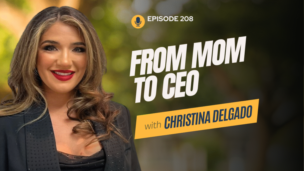 Christina Delgado on Palm Harbor Local podcast discussing how she built a six-figure laser hair removal business
