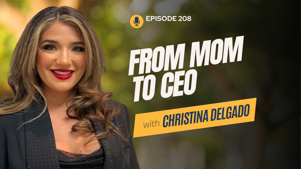 Christina Delgado on Palm Harbor Local podcast discussing how she built a six-figure laser hair removal business