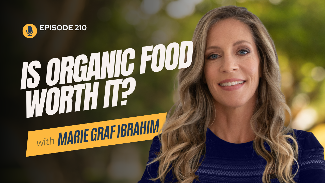 Palm Harbor nutrition coaching episode thumbnail discussing organic food and fad diets with a registered dietitian