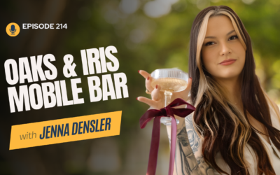 Oaks and Iris mobile bar Tampa Bay how Jenna built a business on creativity and consistency