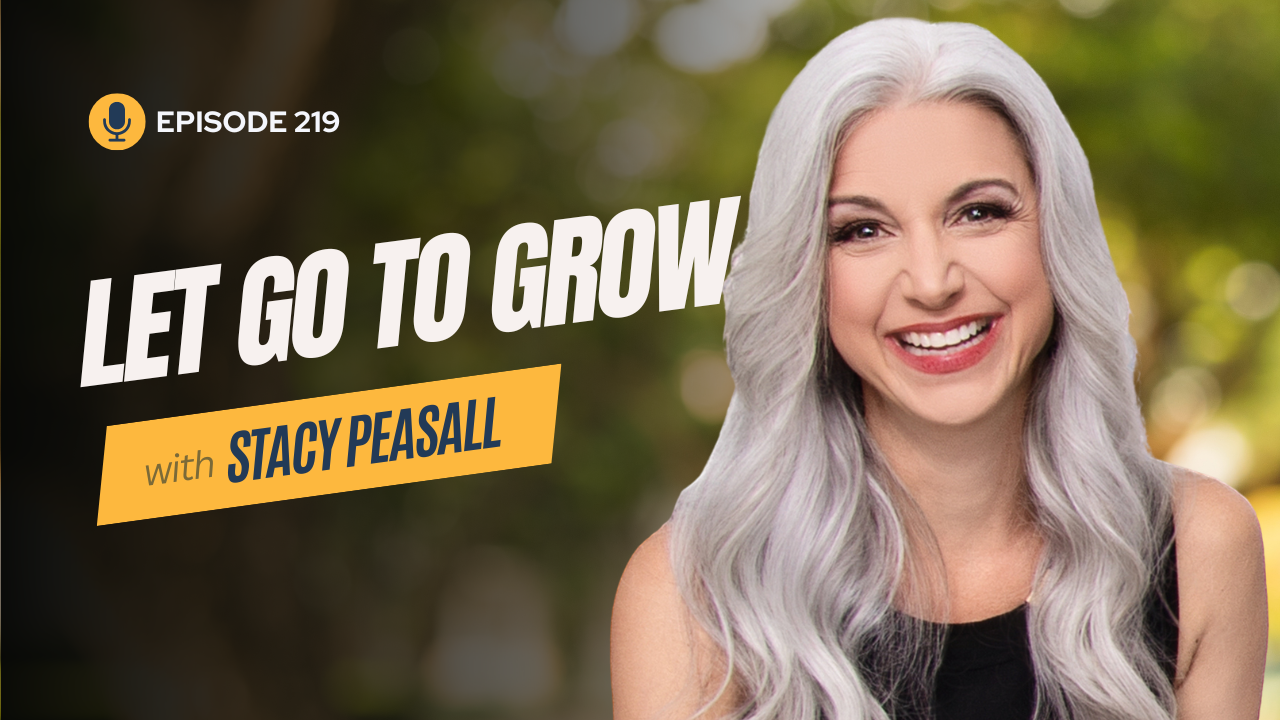 Tampa Bay business coach Stacy Peasall on the Palm Harbor Local podcast set